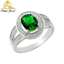 Gümüş Zirkon Taşlı Yüzük